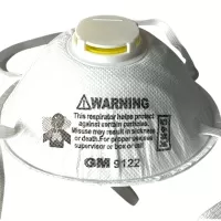 Респиратор универсальный 3М 9122 с клапаном 20 шт., KN 95